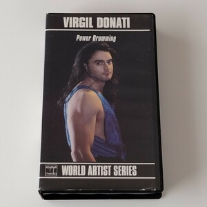 【ドラム教則ビデオ/VHS】ヴァージル・ドナティ/パワードラミング(VH0159)VIRGIL DONATI/POWER DRUMMING/PLANET X/ON THE VIRG