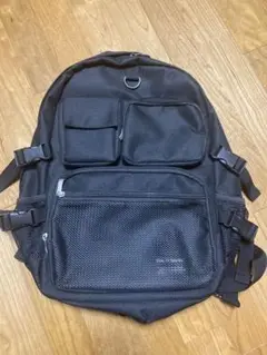 [美品] backpack black 海外旅行用