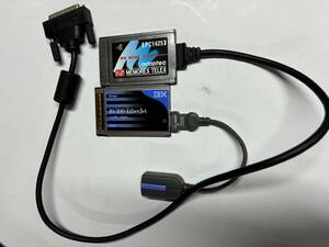 PCカード用　SCSIカード　と　Lanカード　(中古品・認識確認済)