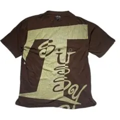 90S 00S OLD STUSSY ストゥーシー ロゴプリント Tシャツ