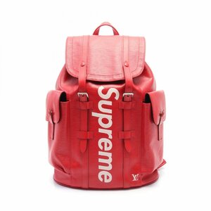 ルイ・ヴィトン Supreme クリストファーPM ブランドオフ LOUIS VUITTON リュックサック バックパック エピ 中古 メンズ