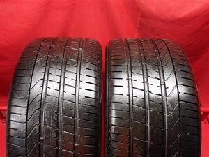 タイヤ2本 《 ピレリ 》 PZERO [ 315/35R21 111Y ]9.5分山★ ポルシェ カイエン n21