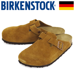 BIRKENSTOCK (ビルケンシュトック) 1027110 BOSTON ボストン スエードレザーサンダル MINK レギュラー幅 BI347 39-約25.0cm