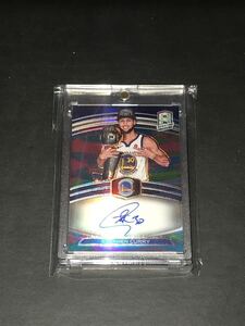 STEPHEN CURRY 2019-20 PANINI SPECTRA NBA CHAMPIONS SIGNATURES auto Marble /5 ステフィン カリー サインカード