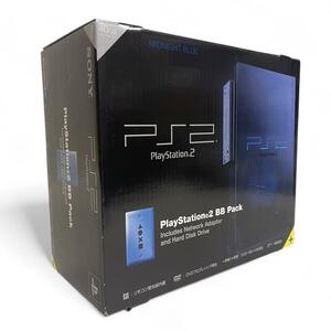 【極美品】ソニー PlayStation2 BB Pack ミッドナイトブルー