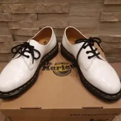 ドクターマーチン Dr.Martens 3ホール　エナメル 白