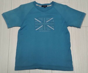 正規品★BURBERRY★バーバリー★Tシャツ★130cm★スカイブルー★三陽商会★キッズ★子供用★