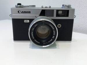 【動作未確認】Canon QR Canonet-QL17 カメラ 45㎜ 1：1.7 キャノン ※ジャンク品