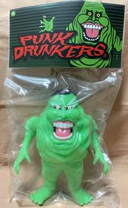 Unbox Industries × PUNK DRUNKERS GLOW SLIMER フィギュア アンボックス パンクドランカーズ ゴーストバスターズ スライマー 蓄光 ソフビ