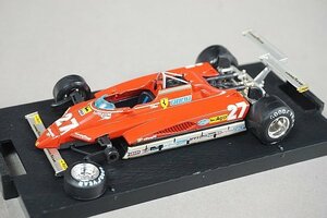 brumm ブルム 1/43 Ferrari フェラーリ 126 C2 G.ビルヌーブ ロング・ビーチGP 1982 #27 ※パーツ破損有り R272