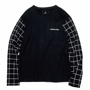 【新品タグ付】 20SS 新品 uniform experiment UE ユニフォームエクスペリメント SOPH ソフ L/S GRAPH CHECK CUT & SAW カットソー Tシャツ