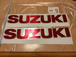 SUZUKI純正　スズキ純正　GSX カタナ　刀　タンクステッカー　タンクデカール　新品未使用　２枚セット　送料無料