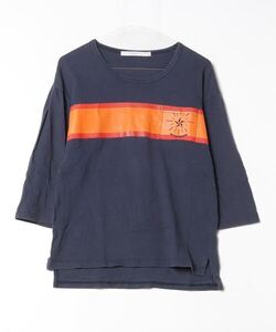 「rehacer」 7分袖Tシャツ S ネイビー メンズ