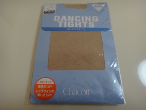 Chacott （チャコット）ダンシングタイツ（トレンカ）M 新品未使用品 ハニーベージュ