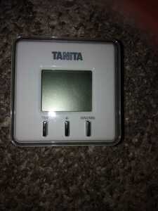 TANITA　タニタ　デジタル時計　TT-550　ホワイト