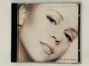即決CD 韓国盤 MARIAH CAREY MUSIC BOX / マライア・キャリー ミュージック・ボックス / KOREA アジア盤 / CPK-1373 Y11