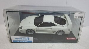 ■ 京商 1/27 　 MR-02RM フェラーリ F40 (ホワイト) 　 　「オートスケールコレクション」