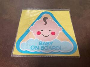 ⑦新品★ BABY ON BOARD ステッカー 反射テープ