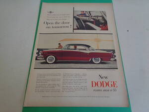 即決　広告　アドバタイジング　ダッヂ　ＤＯＤＧＥ　１９５０ｓ　クラシック　洋酒　ウィスキー　アーリータイムズ　ミッドセンチェリー