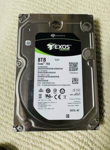 SWYH65 SEAGATE EXOS 7EB 8TB 3.5インチ SATA HDD ★テスト済み