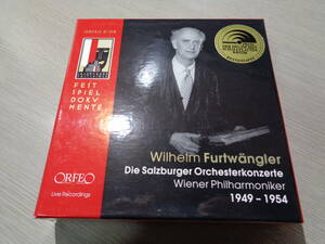 フルトヴェングラー,WILHELM FURTWANGLER,WIENER PHILHARMONIKER 1949-1954/DIE SALZBURGER ORCHESTERKONZERTE(ORFEO D