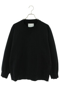 サカイ 23-03025M Sweat Jersey Pullover サイズ:3 クルーネックスウェット 中古 BS99