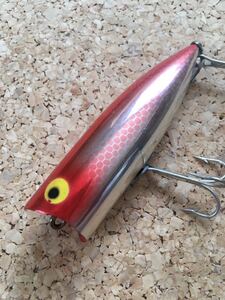 ★即決★heddon ヘドン★チャガー スプーク★NPR★レッド クローム メッキ★ポッパー★吹き目 貴重★希少 レア★検索 オールド OLD