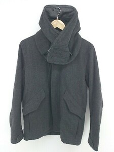 ◇ B:MING LIFE STORE by BEAMS ビームス 長袖 ジップアップ ジャケット ブルゾン サイズM チャコールグレー系 メンズ P