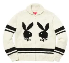 Supreme/Playboy Full Zip Sweaterジップセーター