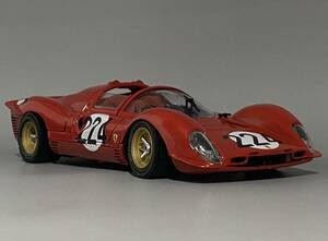 レア 絶版 1/18 Ferrari 330 P3 / P4 #224 Targa Florio 1967◆ L. Scarfiotti / N. Vaccarella ◆ ジョウフ エボリューション 3031