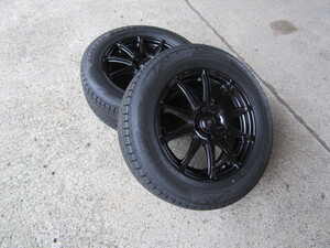 注目！2023年製　BLIZZAK　VRX3　215/60R16＆6.5-16　5H114.3　+48　2本ＳＥＴ！！　