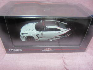 エブロ 1/43 NISSAN GT-R GT1 Presentation White