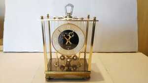 日進時計、HF471、100日時計ニューマスター、機械式回転振り子時計、作動品