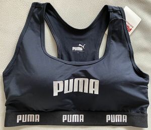 ★新品★puma　プーマ　クロ　ハーフトップ　スポーツブラ　Lサイズ★