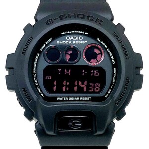 G-SHOCK ジーショック 【ITRQSNO9Z0SG】 DW-6900MS-1 MAT BLACK RED EYE マットブラックレッドアイ ELバックライト 3230 2009年2月発売