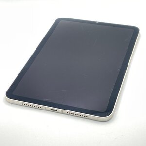 中古 ジャンク品扱い トップボタン Touch ID ヒビ 割れ Apple アップル iPad mini6 64GB Wi-Fi+Cellular アイパッドミニ 第6世代 1円から