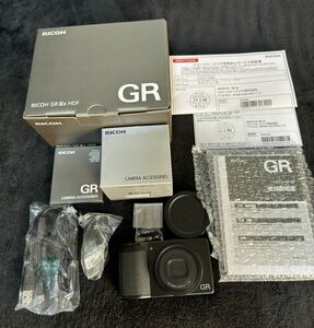 ＲＩＣＯＨ　ＧＲ３Ｘ　ＨＤＦ　おまけ各種あり　長期安心サービス保証書あり　元箱あり　美品