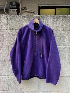 90s patagonia フリースジャケット M 紫 パタゴニア