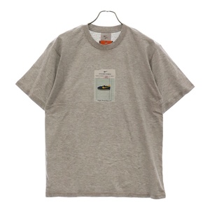 NIKE ナイキ 00ss WAFFLE ワッフルプリントクルーネック半袖Tシャツ グレー L664261