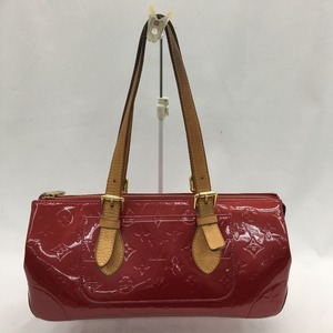 ▼▼ LOUIS VUITTON ルイ・ヴィトン レディースハンドバッグ ヴェルニ ローズウッドアベニュー M93507 レッド 傷や汚れあり