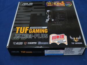 未使用　ASUS TUF GAMING A520M-PLUS　マザーボード　*0129-7