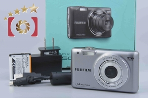 【中古】FUJIFILM 富士フイルム FINEPIX JX500 シルバー コンパクトデジタルカメラ 元箱付き