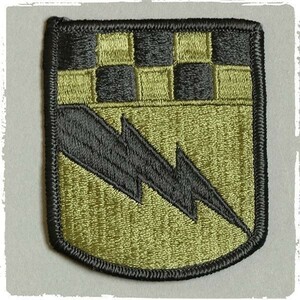 MY80 U.S.ARMY ミリタリー ワッペン 米陸軍第525情報旅団 部隊章