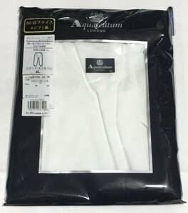 Aquascutum　ズボン下 日本製 エジプト綿100％ フラット縫製　4L　アクアスキュータム　定価4.950円