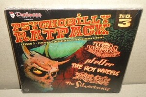 Psychobilly RatPack No.3 未開封CD サイコビリー ネオロカビリー ロックンロール ネオロカ ROCKABILLY Pfeffer Silvertones Hot Wheels