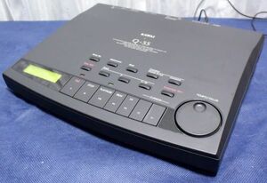 ★ジャンク★KAWAI Q-55 DIGITAL MIDI カワイ 河合楽器 SEQUENCER MIDIシーケンサー Desktop Digital Midi Sequencer 電源付属