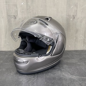 フルフェイスヘルメット【中古】Arai アライ　QUANTUM-J クアンタムJ XL 61-62 シルバー系 /540477