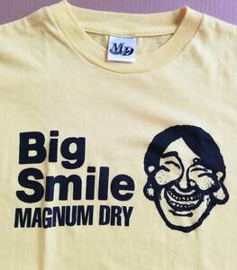 松井秀喜 Big Smile MAGNUM DRY マグナムドライ ノベルティTシャツ