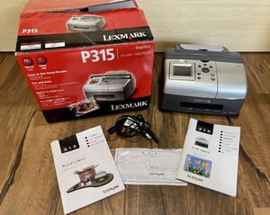 LEXMARK_レックスマーク_ P315_ コンパクトフォトプリンタ_インクジェットプリンタ_デジカメ 写真プリント_中古品