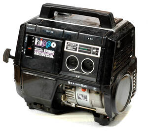 [Vintage] [Rare Color?][Immovable] [Delivery Free]Around1990 HONDA HIPPO(Series) PORTABLE GENERATOR EX900 BLACK(color) [tag6666]